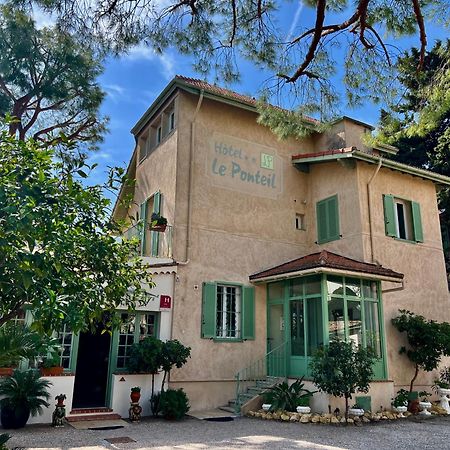 Hotel Le Ponteil Antibes Bagian luar foto